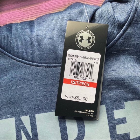 NWT Women’s Under Armor Cold Gear Sweatshirt - Picture 2 of 2